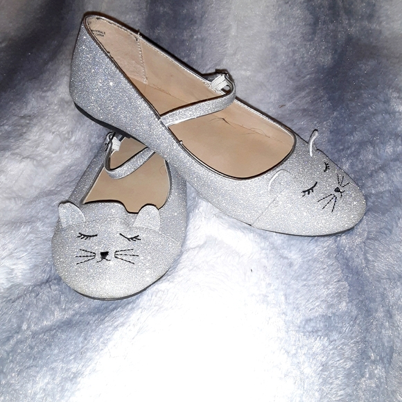 The Children's Place Other - 🛒 Cat Ballet Sparkle Flats 🏷 Size 8 😺